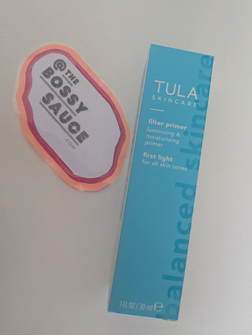 🌸 TULA Filter Primer Luminizing + Moisturizing First Light Universal NWT 30 ML